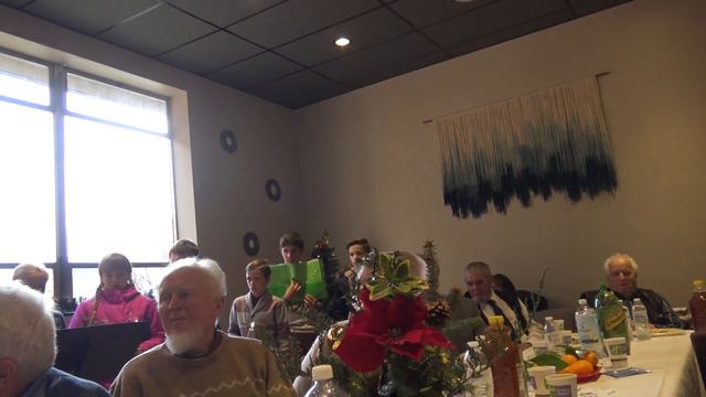 Children with Christmas Program at Elderly People Meeting 2017 смотреть онлайн