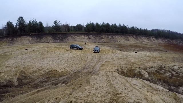 Volkswagen Touareg Дизель 3.0 2008 vs Renault Kaptur 2.0 2018 смотреть онлайн