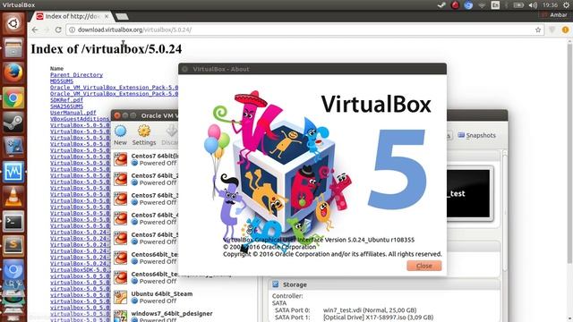 Virtualbox error (in ubuntu) - implementation of the USB 2.0 controller not found! смотреть онлайн