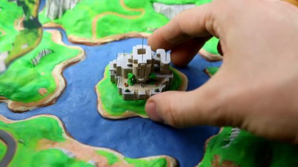 Creating THE AGENCY Miniature Map with Clay (Fortnite Battle Royale)