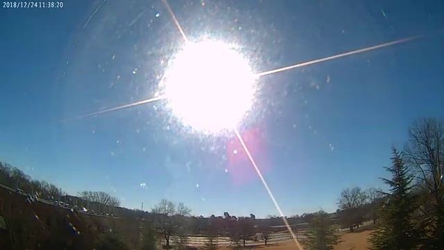 Cloud Camera 2018-12-24: University Of North Georgia Gainesville