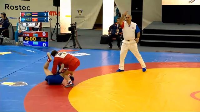 Sambo World Cup Kharlampiev Memorial 2018. Day 1. Mat 2