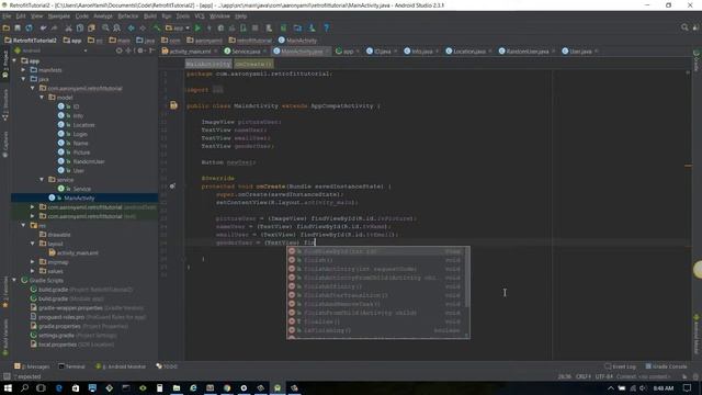tutorialRetrofit смотреть онлайн