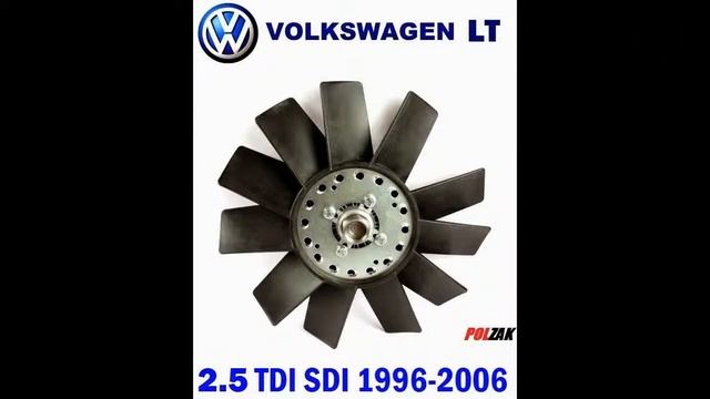 Wentylator chłodnicy Wiskoza Sprzęgło wiskotyczne wentylatora VW LT 2.5 TDI SDI VOLKSWAGEN LT 96-06 смотреть онлайн