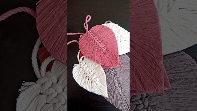 НАПЛЕЛА! Макраме листики для панно смотреть онлайн