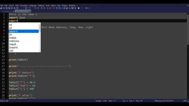 Advanced Wireless Sensor Node Addressing: Python смотреть онлайн