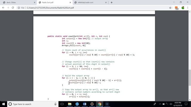 Radix Sort - Explanation and Implementation смотреть онлайн