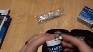 Распаковка. Глюкометр On Call Pluss.