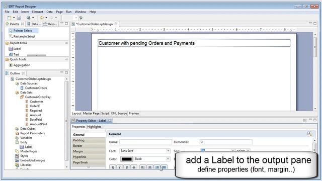 Layout Reports with Metasafe and BIRT смотреть онлайн