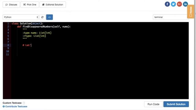 LeetCode 448 Beginner Python Tutorial using HashTable trick (O(n) runtime and O(n) space) [ACCEPTED смотреть онлайн