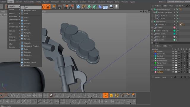 3D Modeling Tutorial Cinema 4D Modelado de Motocicleta Bike HD (Suzuki Hayabusa 1300)- 13ra Parte смотреть онлайн