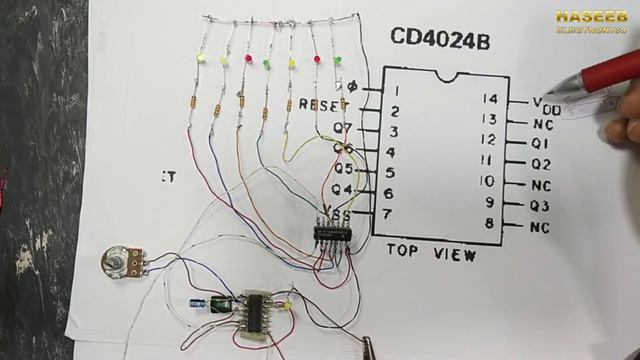 {487} CD4024 7 Bit Binary Counter Explained & Practical Circuit смотреть онлайн