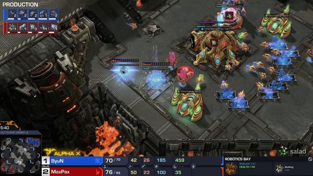StarCraft 2 - MAXPAX vs BYUN! - Alpha X Series #50 смотреть онлайн