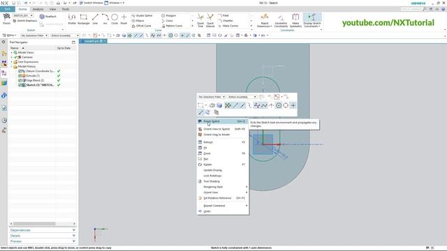 Siemens NX 12 Tutorial for Beginners смотреть онлайн