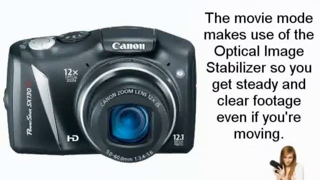 Canon SX30IS 14.1MP Digital Camera with 35x Wide Angle Optical Image смотреть онлайн