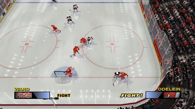 NHL 96-97: Detroit Red Wings #1: дебютный матч сезона (NHL 2004 Rebuilt) смотреть онлайн
