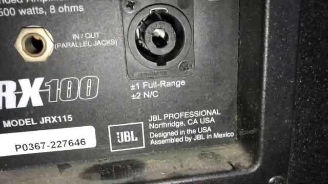 Mở nội thất đôi JBL.JRX-115 mới 90% made in mexico lh:0948388448 смотреть онлайн