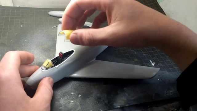 Italeri F-86E Sabre full build video 1.48 scale model kit смотреть онлайн