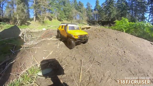 Eachine FMS Toyota FJ Cruiser Scale RC Crawler - FULL REVIEW смотреть онлайн