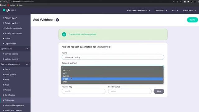 API event trigger with Webhook смотреть онлайн
