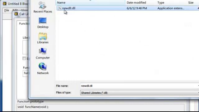 Call Library in LabVIEW смотреть онлайн