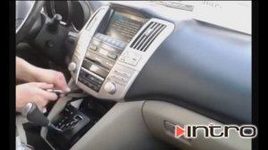Как снять магнитолу Lexus 400 RX
