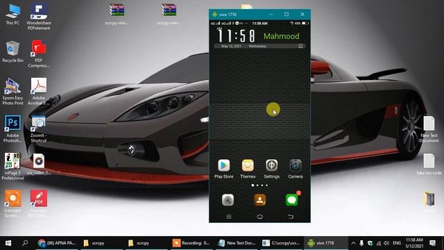 How to Setup Scrcpy | Screen Mirroring Android To PC | SCRCPY Mirroring | Via USB / WIFI смотреть онлайн