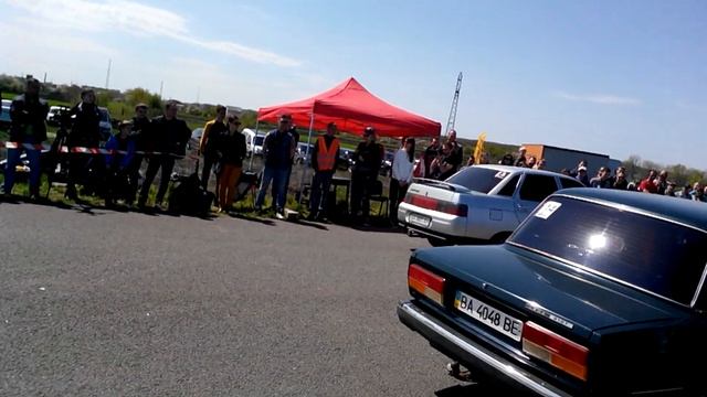 Ваз 2107 vs Ваз 2110 / 23.04.2016 Drag Racing / 12 Region Кировоград смотреть онлайн