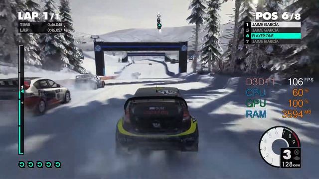 GeForce GTX 1050 ti -- Intel Pentium Gold G5400 -- Dirt 3 Benchmark смотреть онлайн