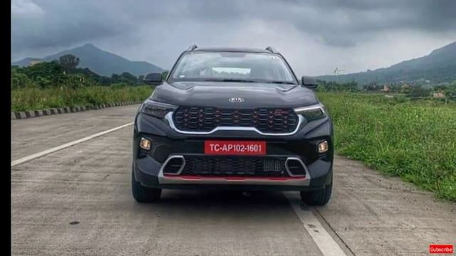 Kia Sonet 2020 Black Colour Real Review | Kia Sonet Aurora Black Pearl Color | Adizone смотреть онлайн