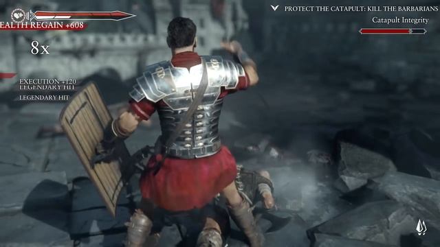 Ryse Son of Rome Gameplay Walkthrough Part 5 - Barbarian Leader Boss (XBOX ONE) смотреть онлайн