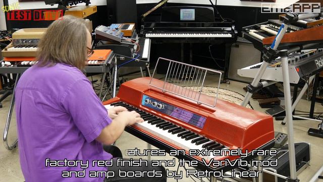 EMEAPP SONIC TEST DRIVE: Electric Piano Medley Feat. ROB SCHWIMMER (CP-80, Wurli 200, Combo Pianet) смотреть онлайн