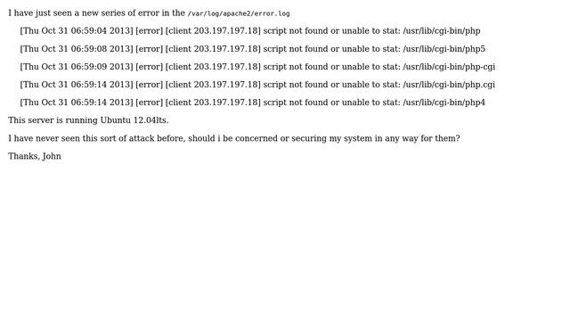 DevOps & SysAdmins: script not found or unable to stat: /usr/lib/cgi-bin/php-cgi (2 Solutions!!) смотреть онлайн