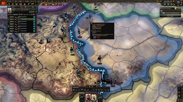 Building the Ottoman Empire in HOI4 Old Europe 1300 Mod смотреть онлайн