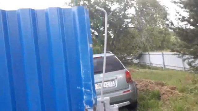 Обзорное видео : земля, баня, дом