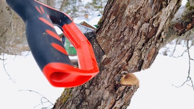 Как свалить дерево (безопасный способ для новичков) смотреть онлайн