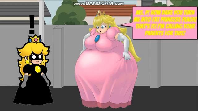Ms P Turns Princess Peach into Fat Princess Peach and Gets Grounded смотреть онлайн