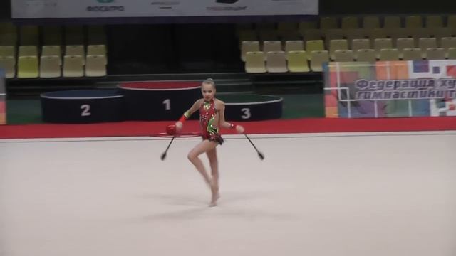 14.01.2015 Первенство Москвы Ремнева Соня 2002 булавы смотреть онлайн