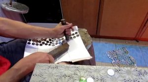 Лучшая пыжерезка в мире!  Самая лучшая пыжерезка в мире! Горы пыжей. 12 калибр.