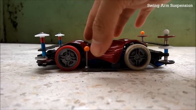 Mini 4WD Suspension Setup - Drop Test Comparison смотреть онлайн