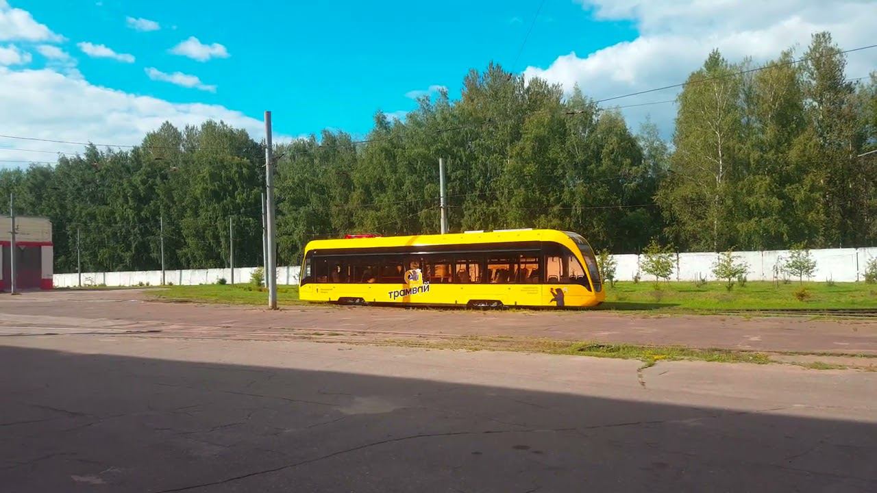Такие красавцы скоро будут ездить по Ярославлю.16 08 2023 г смотреть онлайн