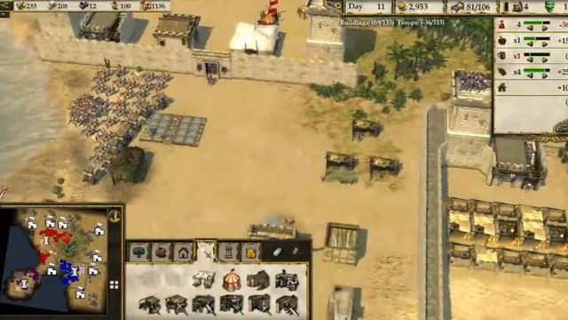 Stronghold Crusader 2 Multiplayer 1v1v1 deathmatch # 7 смотреть онлайн