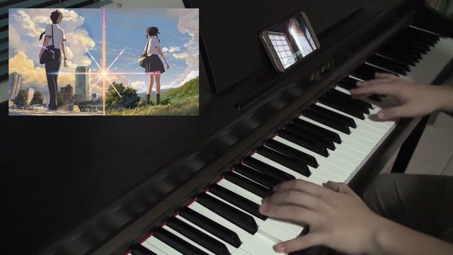 Kimi no Na wa OP - 夢灯籠 [Yumetourou] on Piano [Sheet Available] смотреть онлайн