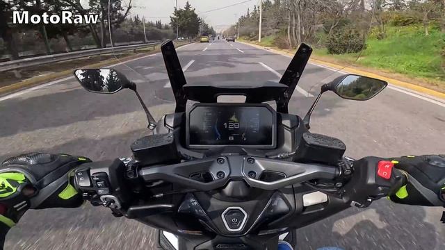 Yamaha TMAX 560 Tech MAX 2023 | MotoRaw 4K смотреть онлайн