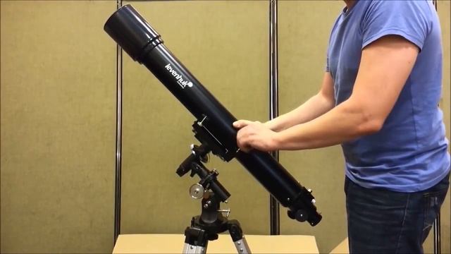 Телескопы Levenhuk Skyline сборка и настройка телескопа – видеоинструкция для начинающих.mp4 смотреть онлайн