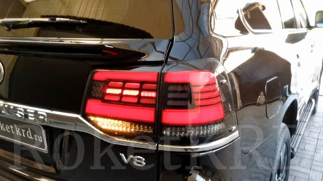 Тюнинг Toyota Land Cruiser 200 с 2015 в 2018 Modellista #рестайлинг#lc200#крузер200#toyota#обвес смотреть онлайн