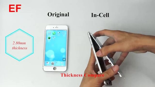 EF In-Cell 5.5 inch LCD VS Original LCD смотреть онлайн