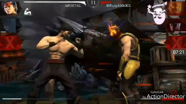 MORTAL KOMBAT MOBILE второй спец прием Лю Кана смотреть онлайн