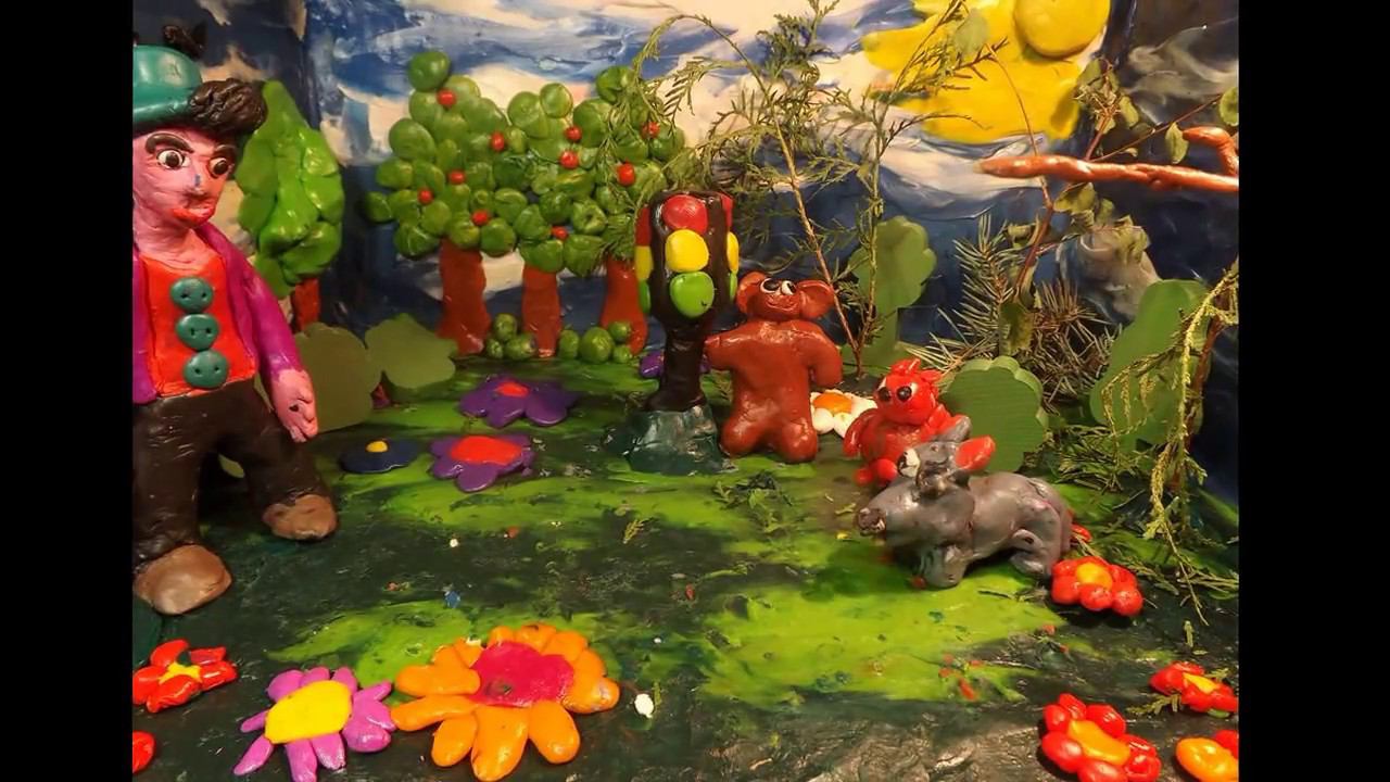 Мультфильм «Бездельник-светофор» С. Михалкова смотреть онлайн