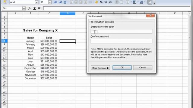 27- Libre Office - Calc, Open Office -- Calc, Excel Tutorial -- Password Protect and Read Only смотреть онлайн